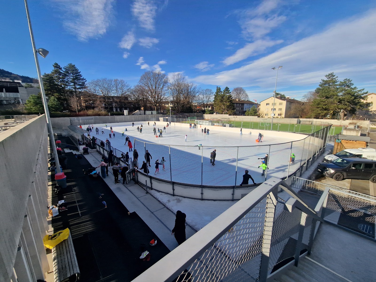 Eisbahn Heuried &agrave; Zürich