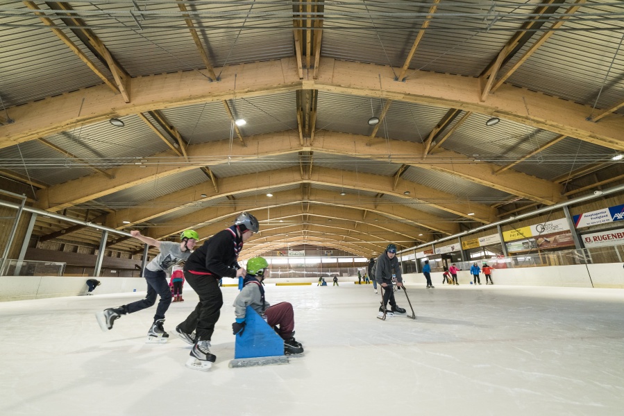 Eisbahn Kandersteg &agrave; Kandersteg