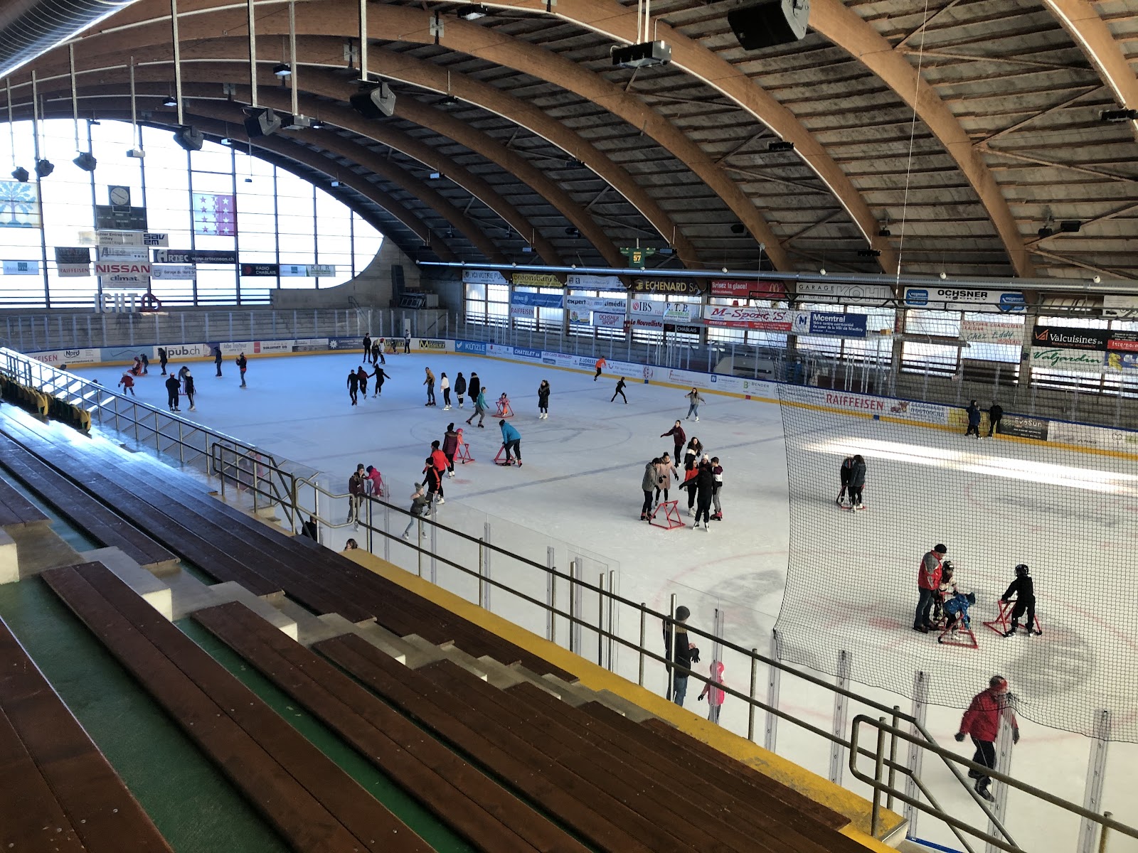 Patinoire de Monthey &agrave; Monthey