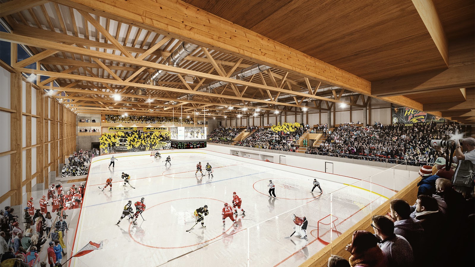 Patinoire de Porrentruy &agrave; Porrentruy