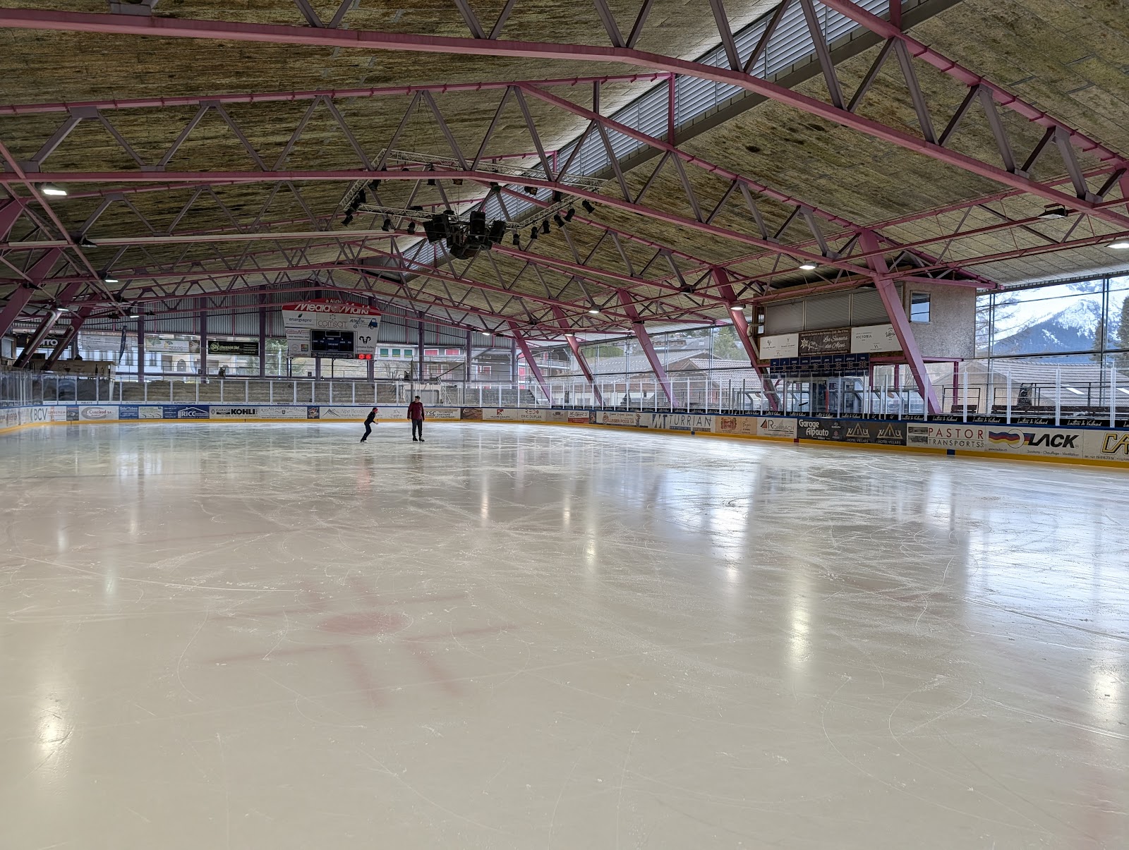 Patinoire de Villars &agrave; Villars-sur-Ollon